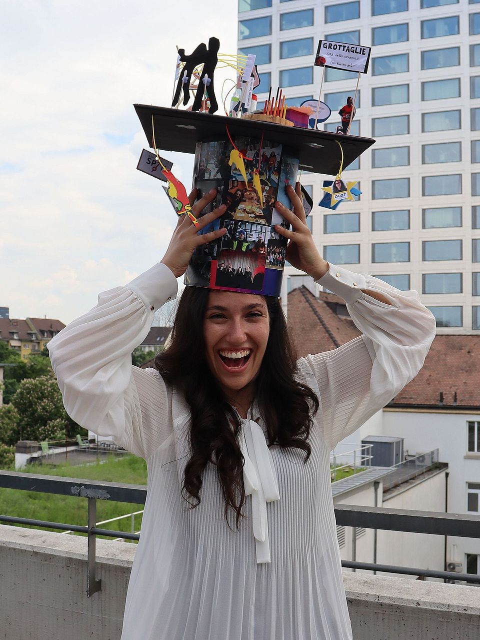 Arianna with the hat